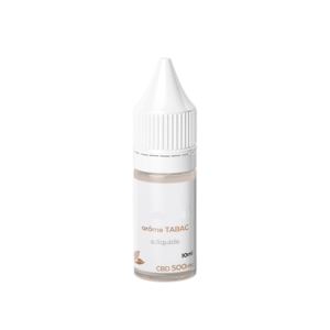 E-liquide Smokestop arôme tabac 500mg de CBD