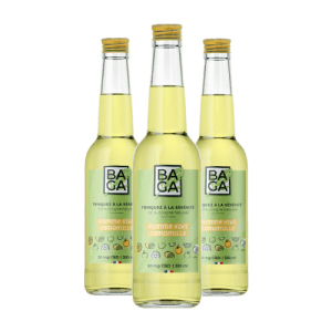 Baga Pomme-Kiwi & Camomille (12 bouteilles) – 25mg de CBD
