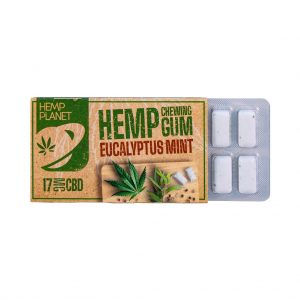 Chewing gum CBD menthe